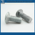 China Fabricação de alta qualidade Preto Csk Cabeça Nib Bolts / Plow Bolts com Nib